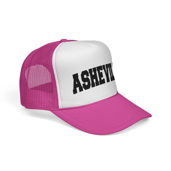 Asheville, North Carolina Collegiate Style Trucker Hat