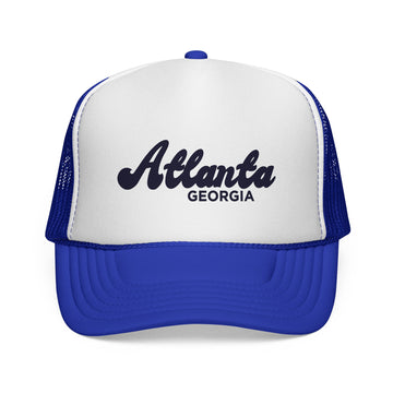 Buy royal Atlanta Georgia Trucker Cap | Mesh Hat