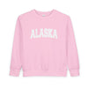 Alaska Toddler Sweatshirt - Alaska Toddler Crewneck Sweatshirt