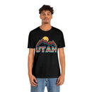 Utah T Shirt Retro Mountain - Unisex Utah Shirt-33