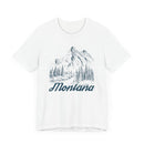 Montana Graphic Tee - Mountain Illustration Montana T Shirt-8