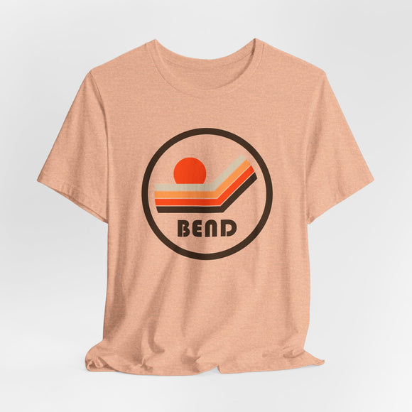 Bend, Oregon T-Shirt - Sunset Mountain Graphic Tee
