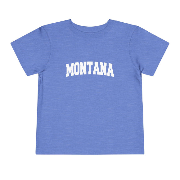 Montana Toddler Graphic Tee - Kids Montana Vacation Shirt