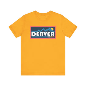 Buy gold Denver, Colorado T Shirt - Retro Graphic Tee
