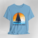 Rhode Island T Shirt - Retro Sailboat Rhode Island Tee-20