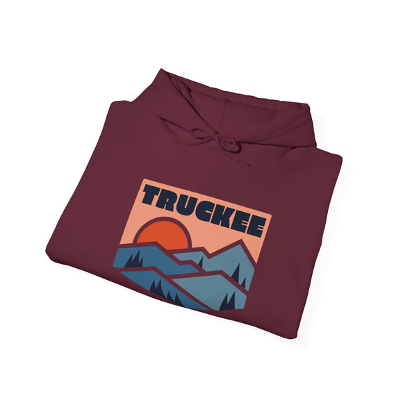 Truckee, California Hoodie - Unisex Mountain Truckee Hoodie Graphic Sweatshirt