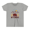 Wyoming Youth T-Shirt - Unisex Kids Wyoming Shirt