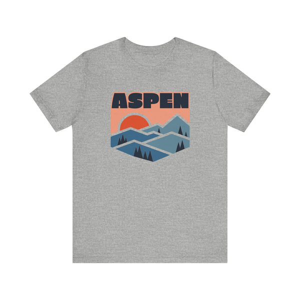 Aspen, Colorado T Shirt - Retro Graphic Tee