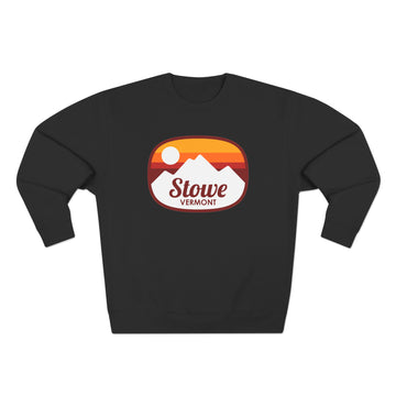 Premium Stowe, Vermont Sweatshirt - Retro Unisex Sweatshirt - 0