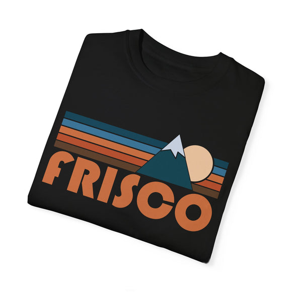 Frisco, Colorado Graphic Tee, Comfort Colors Retro Unisex Frisco T shirt, Mountain Adventure Shirt