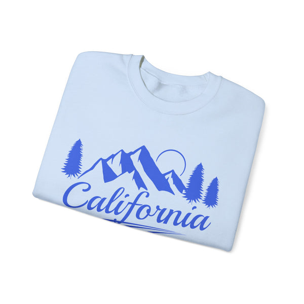 California Sweatshirt - Unisex Mountain California Sweatshirt