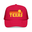 Texas Retro Sunset Trucker Hat-4