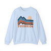Telluride, Colorado Sweatshirt Retro Mountains, Telluride Unisex Graphic Crewneck