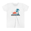 Carmel by the Sea, California Youth Shirt - Retro Palm Tree Carmel by the Sea Kid's T-Shirt