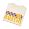 Austin, Texas Graphic Tee, Comfort Colors Retro Unisex Austin T shirt