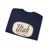 Utah Sweatshirt - Unisex Retro Utah Crewneck Sweatshirt