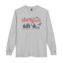 Sun Valley, Idaho Après-ski Long Sleeve Shirt - Mountain Retro Skiing-1
