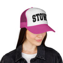 Stowe, Vermont Collegiate Style Trucker Hat-28