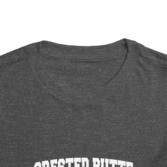 Crested Butte, Colorado Toddler Graphic Tee - Kids Crested Butte Vacation T-Shirt