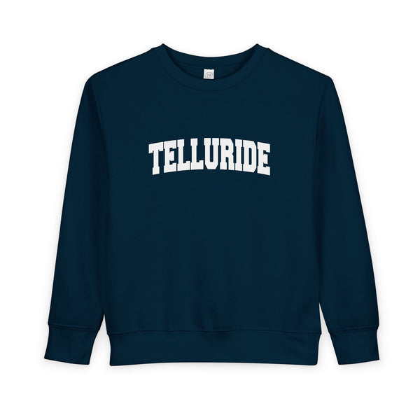 Telluride, Colorado Sweatshirt - Telluride Toddler Crewneck Sweatshirt