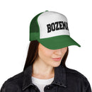 Bozeman, Montana Collegiate Style Trucker Hat-16