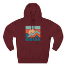 Boise, Idaho Hoodie - Retro Mountain Unisex Sweatshirt-1
