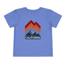 California Toddler T-Shirt - Retro Palm Tree Unisex Toddler California Shirt-3