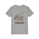 Vermont Youth T-Shirt — Vintage Gondola Ski Mountain Tee-3