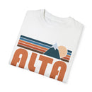 Alta, Utah Graphic Tee, Comfort Colors Retro Unisex Alta T shirt, Mountain Adventure Shirt-9