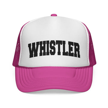 Buy pink Whistler, Canada Collegiate Style Trucker Hat