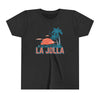 La Jolla, California Youth Shirt - Retro Palm Tree La Jolla Kid's T-Shirt