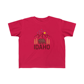 Buy red Idaho Toddler T-Shirt - Unisex Toddler Idaho Shirt