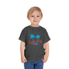 Siesta Key, Florida Toddler T-Shirt - Retro Palm Tree Toddler Siesta Key Shirt