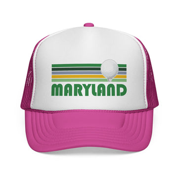 Buy pink Maryland Retro Maryland Trucker Hat
