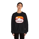 Colorado Sweatshirt - Unisex Retro Ombre Colorado Crewneck Sweatshirt-25