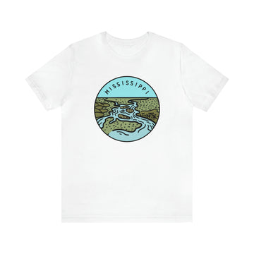Buy white Mississippi T-Shirt - Unisex Mississippi Shirt
