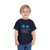 Myrtle Beach, South Carolina Toddler T-Shirt - Retro Palm Tree Toddler Myrtle Beach Shirt