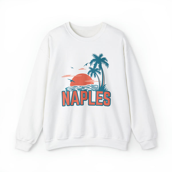 Naples, Florida Sweatshirt - Unisex Palm Tree Naples Sweatshirt