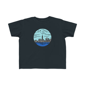 New York Toddler T-Shirt - Unisex Toddler New York Shirt - 0