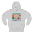 Telluride, Colorado Hoodie - Retro Mountain Unisex Sweatshirt-3