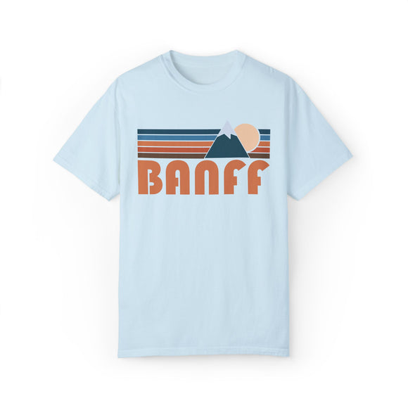 Banff, Canada Graphic Tee, Comfort Colors Retro Unisex Banff T shirt, Mountain Adventure Shirt