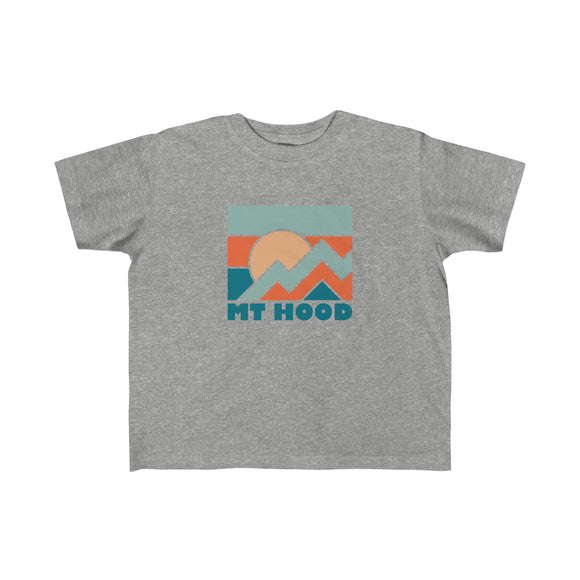 Mount Hood, Oregon Toddler T-Shirt - Toddler Mount Hood Shirt