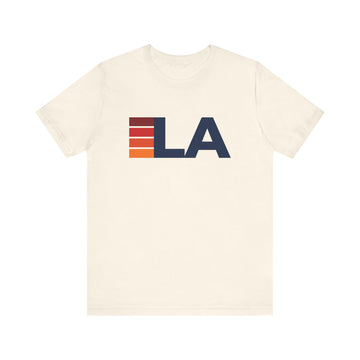 Louisiana Retro Stripes T-Shirt | Louisiana State Tee - 0