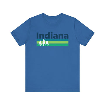 Buy columbia-blue Indiana T-Shirt - Unisex Indiana Shirt