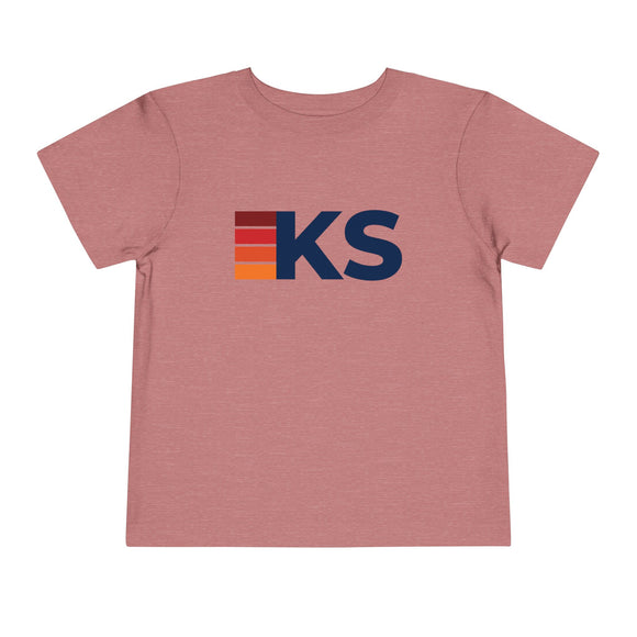 Kansas Toddler Tee - Retro KS T-Shirt