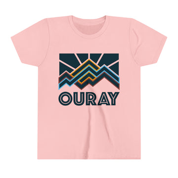 Buy pink Ouray, Colorado Youth T-Shirt - Kids Ouray Shirt
