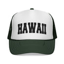 Hawaii Retro Collegiate Style Trucker Hat-4