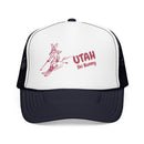 Utah Ski Bunny Foam Trucker Hat-7