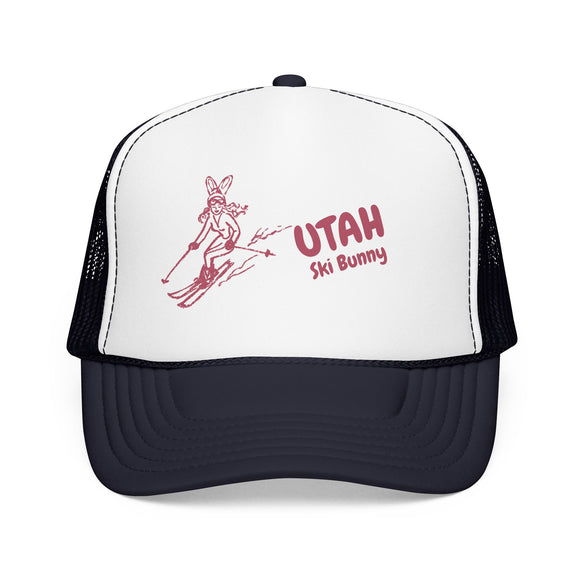 Utah Ski Bunny Foam Trucker Hat