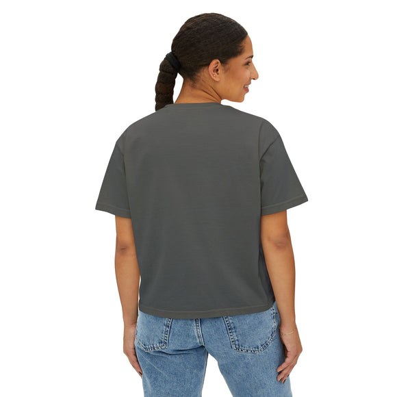 Women's Taos, New Mexico Boxy Graphic Tee - Slightly Cropped